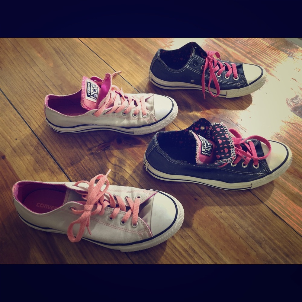 Two pairs of Converse!